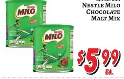 Trade Fair Supermarket 14.1 OZ CAN NESTLE MILO CHOCOLATE MALT MIX offer