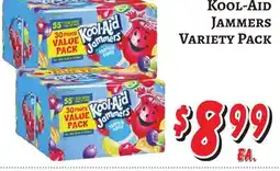 Trade Fair Supermarket Kool-Aid Jammers Variety Pack offer