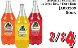 Trade Fair Supermarket JARRITOS SODA offer