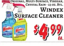 Trade Fair Supermarket Windex SURFACE CLEANER offer