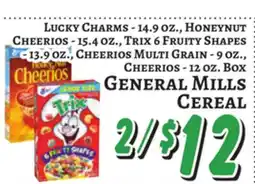 Trade Fair Supermarket GENERAL MILLS CEREAL offer