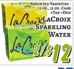 Trade Fair Supermarket LaCroix Sparkling Water offer