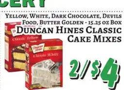 Trade Fair Supermarket DUNCAN HINES CLASSIC CAKE MIXES offer