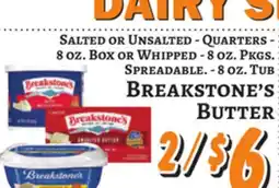 Trade Fair Supermarket BREAKSTONE'S BUTTER offer