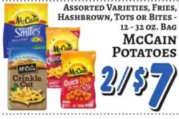 Trade Fair Supermarket McCain POTATOES offer