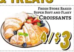 Trade Fair Supermarket FRESH STORE BAKED Super Soft and Flaky CROISSANTS offer