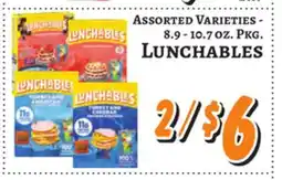 Trade Fair Supermarket LUNCHABLES offer