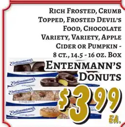 Trade Fair Supermarket Entenmann's DONUTS offer