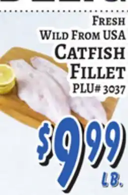 Trade Fair Supermarket FRESH WILD FROM USA CATFISH FILLET offer