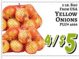 Trade Fair Supermarket 2 LB. BAG FROM USA YELLOW ONIONS offer