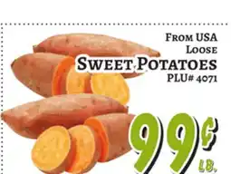 Trade Fair Supermarket FROM USA Loose Sweet Potatoes offer