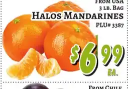 Trade Fair Supermarket FROM USA 3 LB. BAG HALOS MANDARINES offer