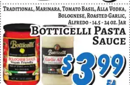 Trade Fair Supermarket BOTTICELLI PASTA SAUCE offer
