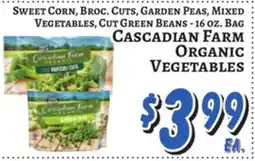 Trade Fair Supermarket Cascadian Farm Organic Vegetables offer