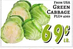 Trade Fair Supermarket FROM USA GREEN CABBAGE offer