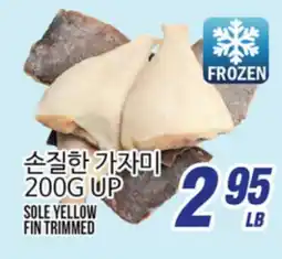 Joong Boo Market SOLE YELLOW FIN TRIMMED offer