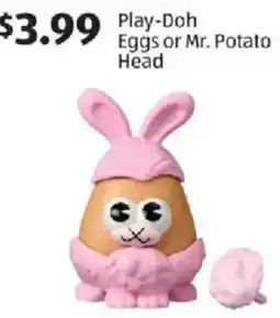 Aldi Play-Doh Eggs or Mr. Potato Head offer
