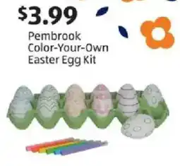 Aldi Pembrook Color-Your-Own Easter Egg Kit offer