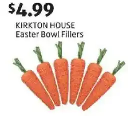 Aldi Kirkton house easter bowl fillers offer