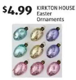 Aldi Kirkton house easter ornaments offer