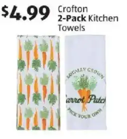 Aldi Crofton Kitchen Towels offer