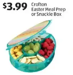 Aldi Crofton Easter Meal Prep or Snackle Box offer