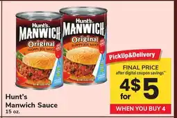 ACME Hunt's Manwich Sauce offer