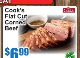 SuperFresh Cook's Flat Cut Corned Beef offer