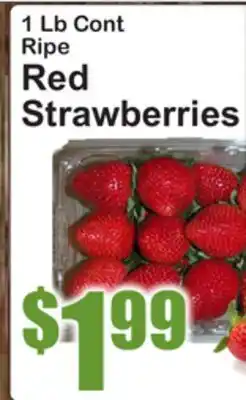 SuperFresh 1 Lb Cont Ripe Red Strawberries offer