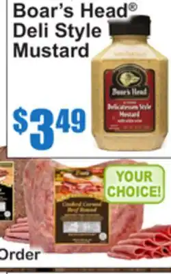 SuperFresh Boar's Head Deli Style Mustard offer