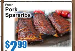 SuperFresh Fresh Pork Spareribs offer