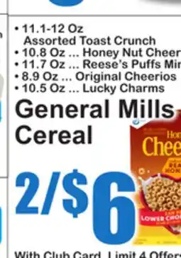 SuperFresh General Mills Cereal offer