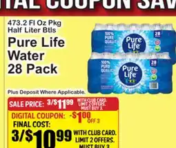 SuperFresh Pure Life Water offer