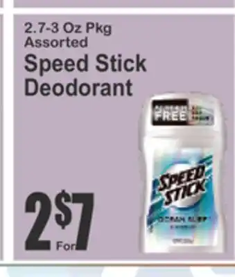 SuperFresh Speed Stick Deodorant offer