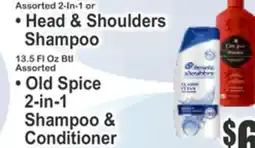 SuperFresh • Head & Shoulders Shampoo • Old Spice 2-in-1 Shampoo & Conditioner offer