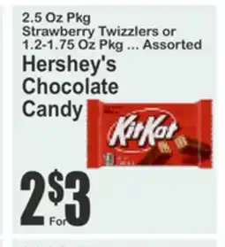SuperFresh Nestlé Raisinets, Hershey's Chocolate Candy offer