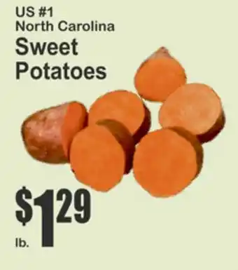 SuperFresh US #1 North Carolina Sweet Potatoes offer