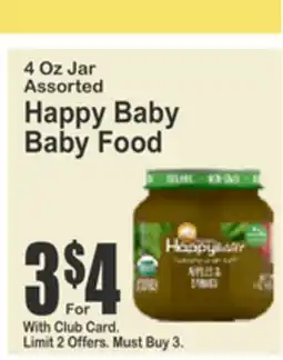 SuperFresh speech-nut stage 2 baby food offer