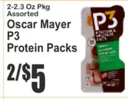 SuperFresh Oscar Mayer P3 Protein Packs offer