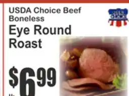 SuperFresh USDA Choice Beef Boneless Eye Round Roast offer