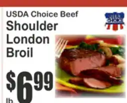 SuperFresh USDA Choice Beef Shoulder London Broil offer