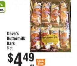 Smart & Final Dave's Buttermilk Bars offer