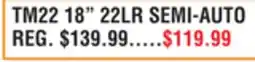 Dunham's Sports TM22 18 22LR SEMI-AUTO offer