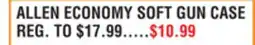 Dunham's Sports ALLEN ECONOMY SOFT GUN CASE offer