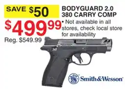 Dunham's Sports BODYGUARD 2.0 380 CARRY COMP offer