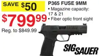 Dunham's Sports P365 FUSE 9MM offer