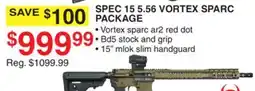 Dunham's Sports SPEC 5.56 VORTEX SPARC PACKAGE offer