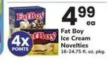 Safeway Fat Boy Ice Cream Novelties offer