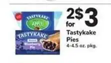Safeway Tastykake Pies offer