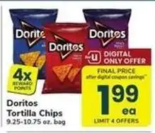 Safeway Doritos Tortilla Chips offer